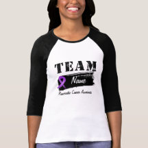 Nom fait sur commande d'équipe - Cancer pancréatiq T-shirt