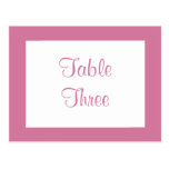 Nombre en filigrane de Tableau de papillon (rose) Cartes Postales