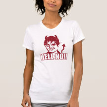 Non ! ! Anti pièce en t de Sarah Palin T-shirt
