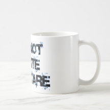 non poli pour regarder fixement ! tasse