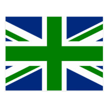 Noordelijke Ireland2, de vlag van het Verenigd Kon Wenskaarten
