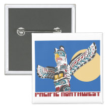 Nord-ouest Pacifique Badges
