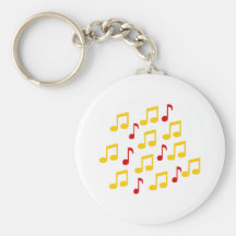 Nota's - Muziek Sleutel Hanger