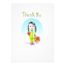 Notes de Merci - 10 par paquet Faire-part Personnalisables