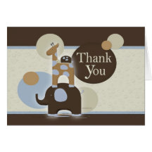 Notes de Merci de peluche Cartes