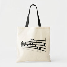 Notes de musique sac