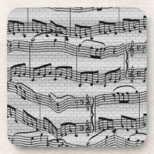 Notes de musique sous-bock