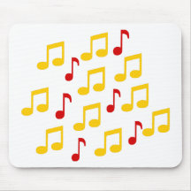 Notes - musique tapis de souris