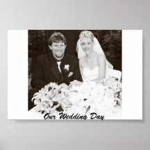 Notre jour du mariage affiches