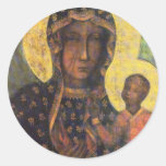 Notre Madame de Czestochowa Autocollants