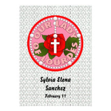 Notre Madame d'invitation de Lourdes
