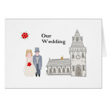 Notre mariage cartes de vœux