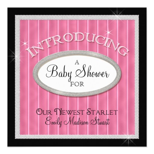 Notre plus nouveau baby shower de charme de Hollyw Faire-part Personnalisables