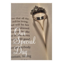 Notre, Special, jour Invitation Personnalisable