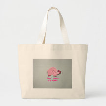 N'oubliez pas : C'est une fille ! Sacs Fourre-tout