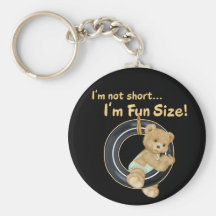 Nounours de taille d'amusement porte-clé