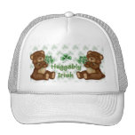 Nounours irlandais de shamrock casquettes de camionneur