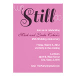 Nous faisons toujours l'invitation d'anniversaire