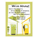 Nous nous sommes déplacés ! invitations personnalisées