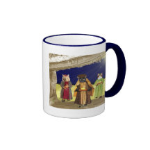 Nous trois chats mugs à café