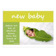 Nouveau bébé cartes postales