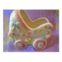 Nouveau bébé/faire-part carte postale