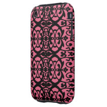 Nouveau minable et chic vintage d'art dans le noir