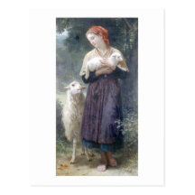 Nouveau-Ne de Bouguereau - de L'Agneau Carte Postale
