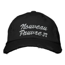 Nouveau (Slechte) Pauvre - SRF Geborduurde Baseball Petten