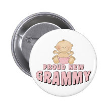 NOUVEAU T-shirt FIER de Grammy Pin's Avec Agrafe