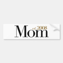 Nouvel est 2008 de maman autocollants pour voiture