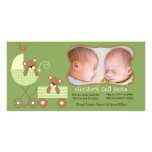 Nouvelle carte de faire-part de photo de bébé photocartes