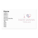 Nouvelle Diana, le Texas Modèle De Carte De Visite