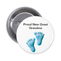Nouvelle grande grand-maman fière badges avec agrafe