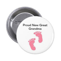 Nouvelle grande grand-maman fière pin's