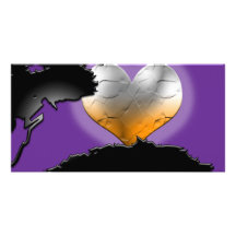 Nouvelle lune noire faite sur commande photocarte