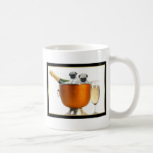 Nouvelles années de tasse de carlins
