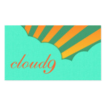 nuage 9 cartes de visite