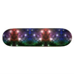 Nuages de l'espace skateboards
