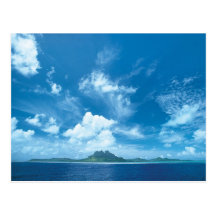 Nuages de vent carte postale