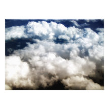 Nuages Invitation Personnalisable