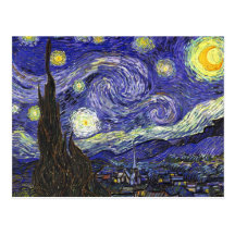 Nuit étoilée de Van Gogh Cartes Postales