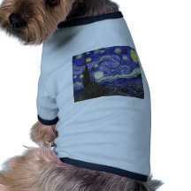 Nuit étoilée de Van Gogh Manteaux Pour Animaux Domestiques