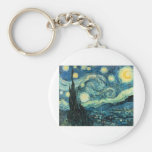Nuit étoilée de Vincent van Gogh Porte-clefs