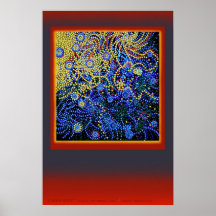 "NUIT ÉTOILÉE" floating__by : Robert Singletary Posters