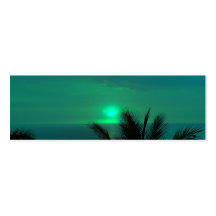 NUIT TROPICALE CARTES DE VISITE PERSONNELLES