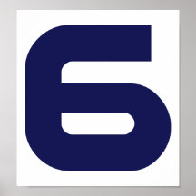 Numéro 6 posters