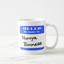 Nunya Binness Mug