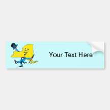 NY van NEW YORK de Vintage Herinnering van de Reis Bumperstickers