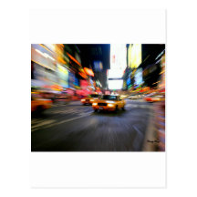NYC la nuit Carte Postale
